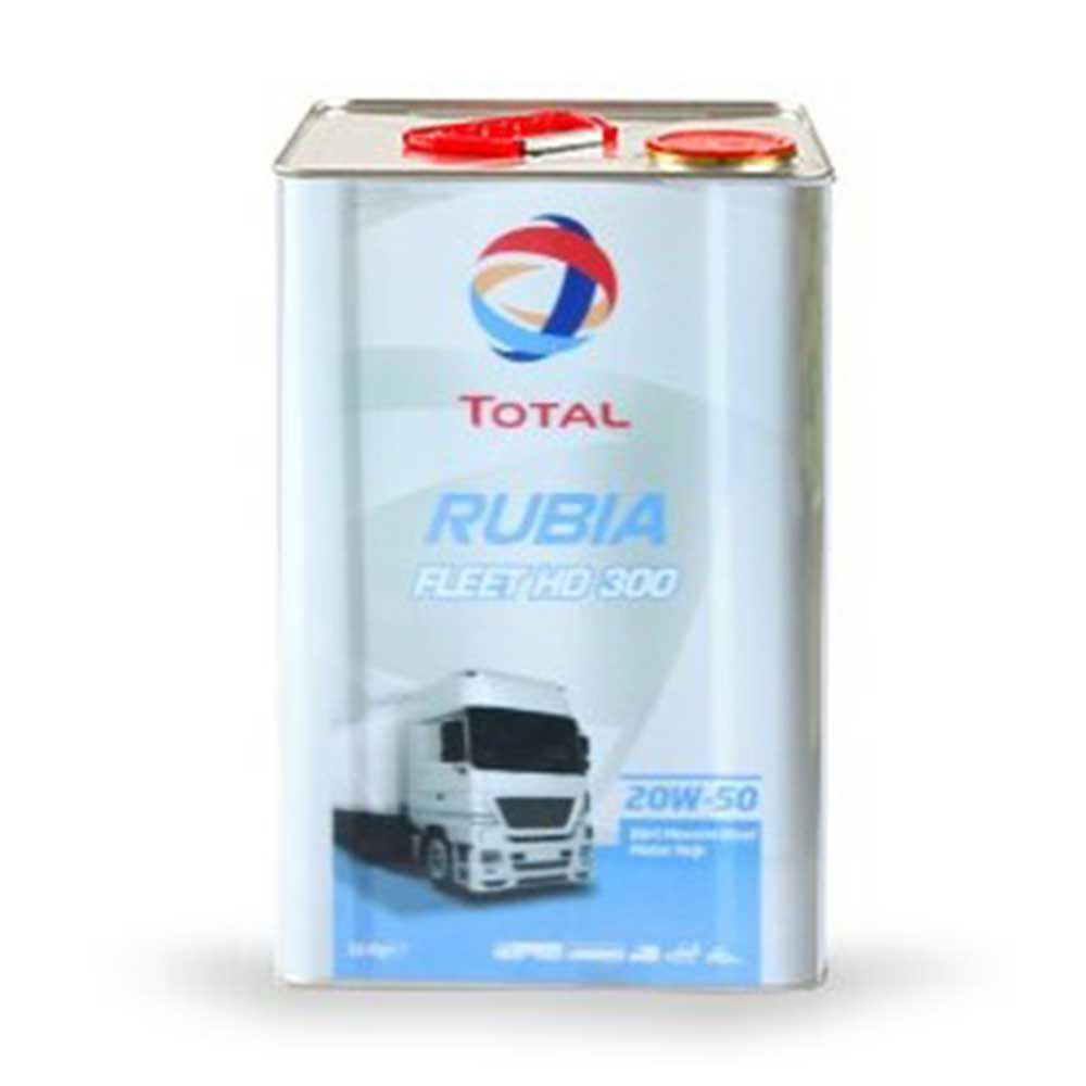 Total Rubia Fleet HD 300 20W50 – Ağır Dizel Motor Yağı