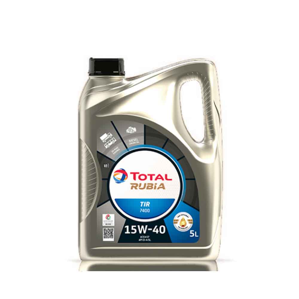 Total Rubia Tır 7400 15W40 – Ağır Dizel Motor Yağı